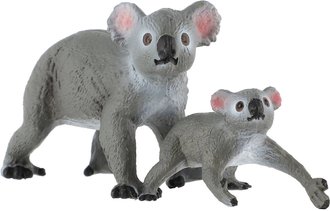 Medvdek koala s mldtem 13cm zvtko plastov figurka Zooted v sku