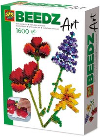 SES CREATIVE Beedz zaehlovac 3D korlky Art lun kvtiny 1600ks