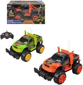 RC Auto Dino off-road na vyslaku 27MHz pln funkce na baterie 2 barvy