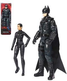 SPIN MASTER Figurka Batman akční kloubová 30cm plast 3 druhy v krabici