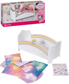 ZAPF BABY BORN Postlka duhov pro panenku na baterie Svtlo Zvuk