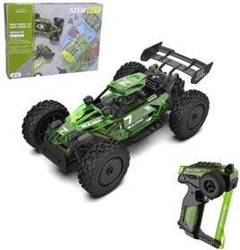 RC Auto formule k sestaven 20cm na vyslaku 2,4GHz na baterie STAVEBNICE