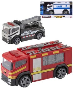 Teamsterz auto kovov vozidlo 1:43 zchrani 3 druhy v krabici