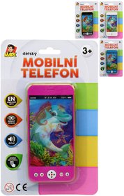 Telefon dtsk mobiln 14cm smartphone na baterie 4 druhy Zvuk AJ