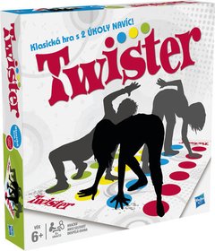 HASBRO Hra Twister 2 koly navc CZ *SPOLEENSK HRY*