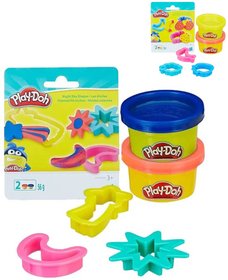 HASBRO PLAY-DOH Modelna set 2 kelmky + 3 vykrajovtka 4 druhy