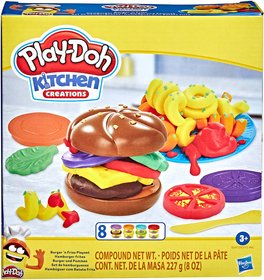 HASBRO PLAY-DOH Hamburger kreativn set modelna s nstroji