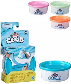 HASBRO PLAY-DOH Sliz Super Cloud nadchan oblkov 120ml 4 barvy