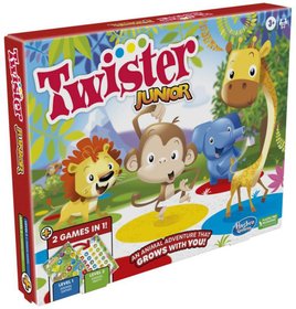 HASBRO HRA Twister Junior 2v1 CZ SK *SPOLEENSK HRY*