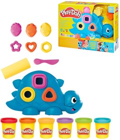HASBRO PLAY-DOH Tvary a barvy Dino kreativn set modelna s nstroji