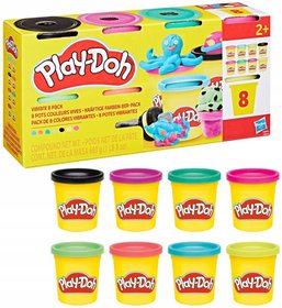 HASBRO PLAY-DOH Barevn modelna kreativn set 8 kelmk 680g