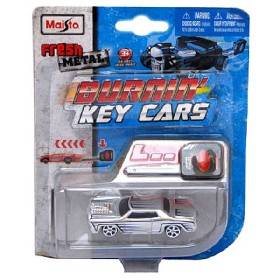 MAISTO Burnin Key Cars 3 hern set auto kovov vystelovac s klem