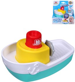 BBURAGO Junior baby lun s vodotryskem do vody do vany na baterie