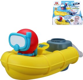 BBURAGO Junior baby lun zchransk do vody do vany na baterie Svtlo
