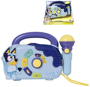 BLUEY Boombox baby hudebn systm na baterie Svtlo Zvuk