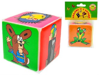 KRTEK (Krteek) Kostka soft baby pskac mkk Krtek a jeho kamardi
