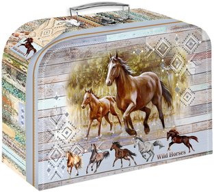 Kufk dtsk lepenkov Wild Horses na koln poteby Divoc kon