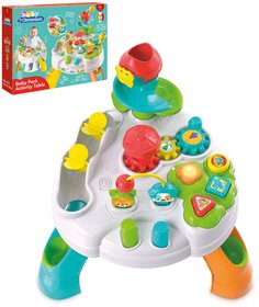 CLEMENTONI Baby vesel hrac stolek s aktivitami na baterie Svtlo Zvuk