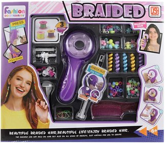 Zapltn korlk do vlas kadenick dtsk set s hebenem na baterie