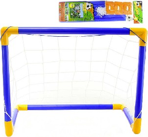 Branka fotbalov modrolut 48x27x33cm set s mkem plast