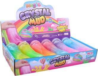 Sliz Crystal Mud krystalick tpytiv v lhvi barevn mix barev