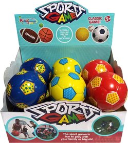 Mek 10cm fotbalov balon mini kopak s potiskem 3 barvy