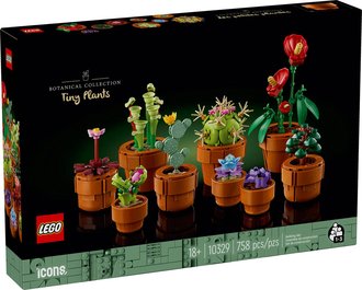 LEGO ICONS Miniaturní rostliny 10329 STAVEBNICE