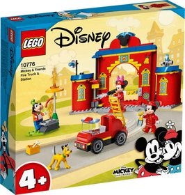 LEGO DISNEY Hasičská stanice a auto Mickeyho a přátel 10776 STAVEBNICE