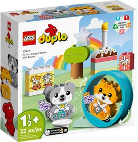 LEGO DUPLO Moje prvn ttko a kotko na baterie Zvuk 10977 STAVEBNICE