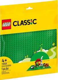 LEGO CLASSIC Podložka zelená ke stavebnicím 25,5x25,5cm 11023