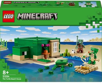 LEGO MINECRAFT Želví domek na pláži 21254 STAVEBNICE
