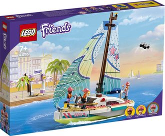 LEGO FRIENDS Stephanie a dobrodrustv na plachetnici 41716 STAVEBNICE