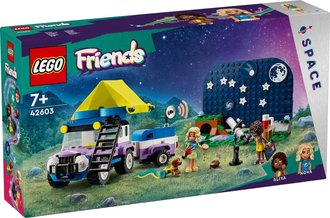 LEGO FRIENDS Auto karavan na pozorovn hvzd 42603 STAVEBNICE