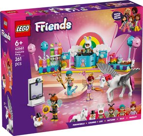 LEGO FRIENDS Kostmov prty s jednorocem a vlou 42661 STAVEBNICE