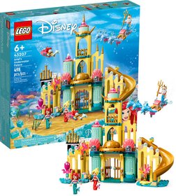 LEGO DISNEY PRINCESS Arielin podvodn palc 43207 STAVEBNICE