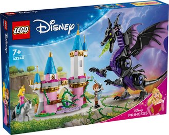 LEGO DISNEY PRINCESS Zloba v dra podob 43240 STAVEBNICE