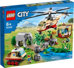 LEGO CITY Záchranná operace v divočině 60302 STAVEBNICE