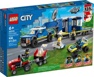 LEGO CITY Mobiln velitelsk vz policie 60315 STAVEBNICE