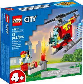 LEGO CITY Vrtulník hasičský 60318 STAVEBNICE