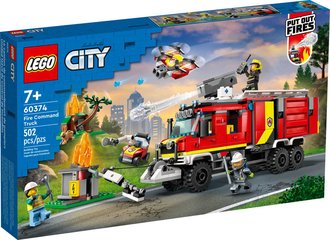 LEGO CITY Velitelsk vz hasi 60374 STAVEBNICE