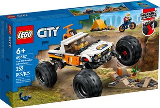 LEGO CITY Dobrodrustv s terkem 4x4 60387 STAVEBNICE