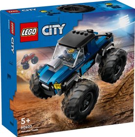 LEGO CITY Auto modrý monster truck 60402 STAVEBNICE