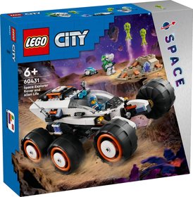 LEGO CITY Průzkumné vesmírné vozidlo a mimozemský život 60431 STAVEBNICE