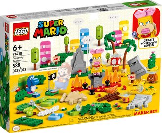 LEGO SUPER MARIO Tvoiv box  set pro tvrce 71418 STAVEBNICE