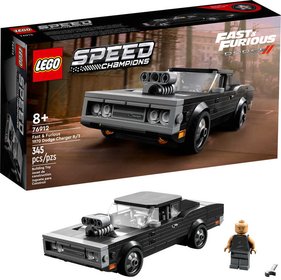 LEGO SPEED CHAMPIONS Fast &amp; Furious 1970 Dodge Charger R/T 76912 STAVEBNICE