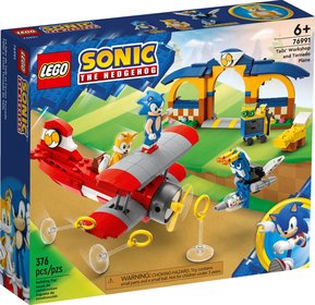 LEGO SONIC THE HEDGEHOG Tailsova dlna a letadlo Torndo 76991 STAVEBNICE