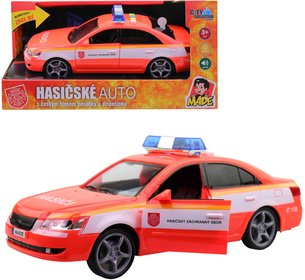 Auto hasisk osobn vz hasii na baterie mluv esky CZ Svtlo Zvuk