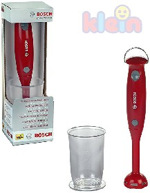 KLEIN BOSCH Mixer dtsk 27cm run tyov set s ndobkou na baterie Zvuk