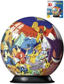 RAVENSBURGER Puzzleball 3D Pokeball skldaka 72 dlk Pokmon