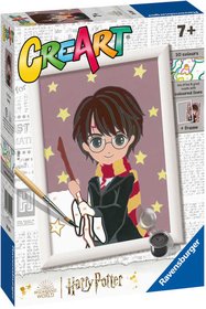 RAVENSBURGER CreaArt Harry Potter kreativn set s barvikami v krabici